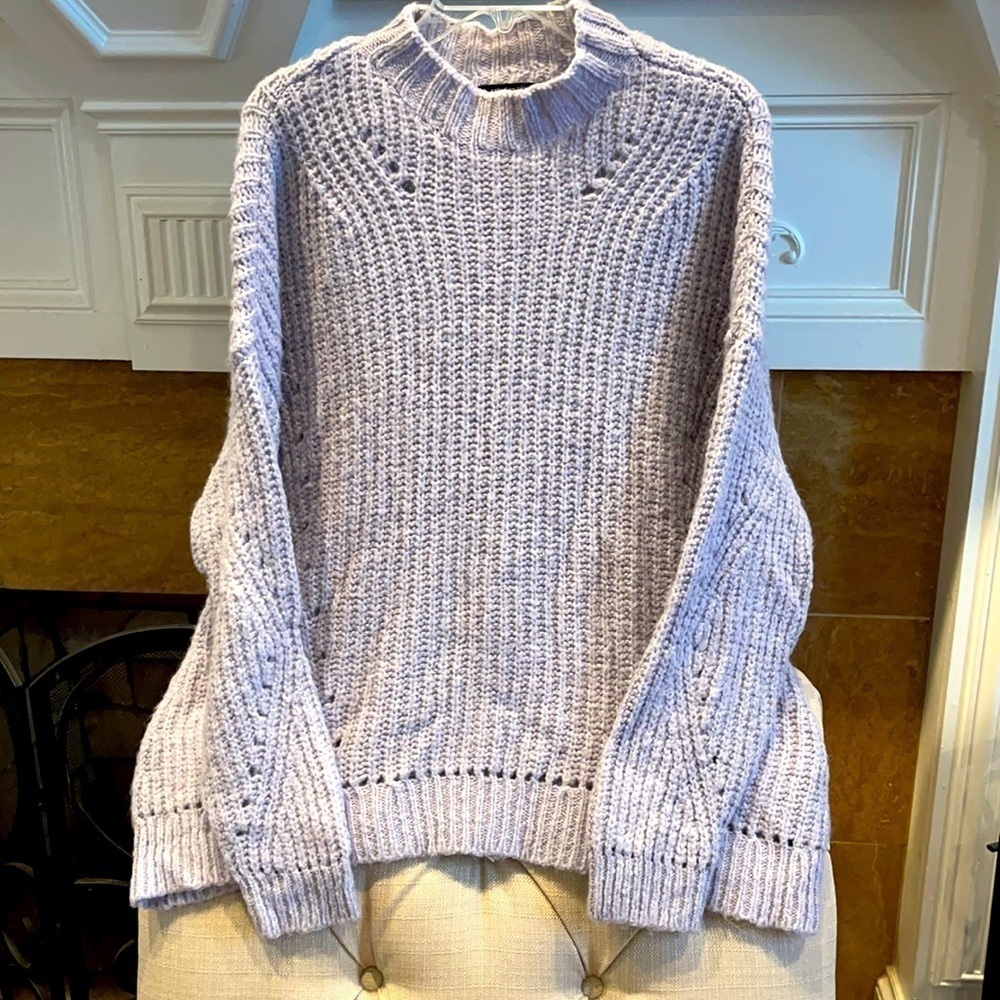 AE: American Eagle Outfitters Lavender Sweater